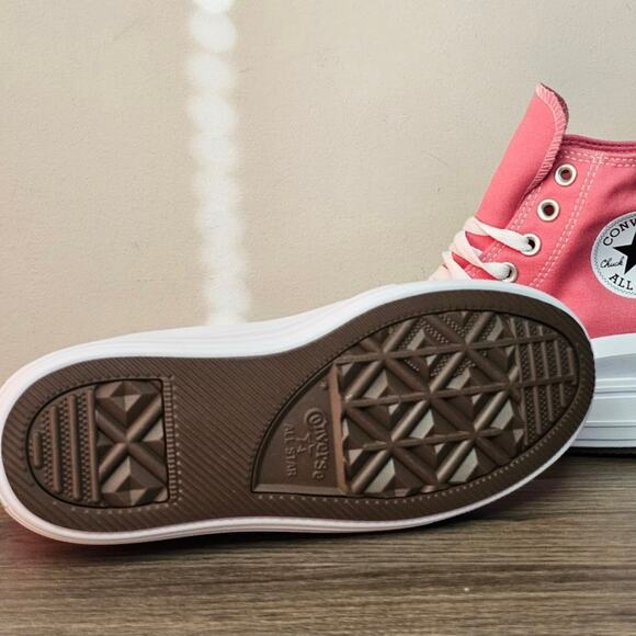 Converse Women's CTAS Move Hi Tops Size 7 Sneaky Pink NWT - Picture 8 of 10